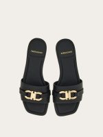 Ferragamo Flat slide with Gancini ornament - Image 4